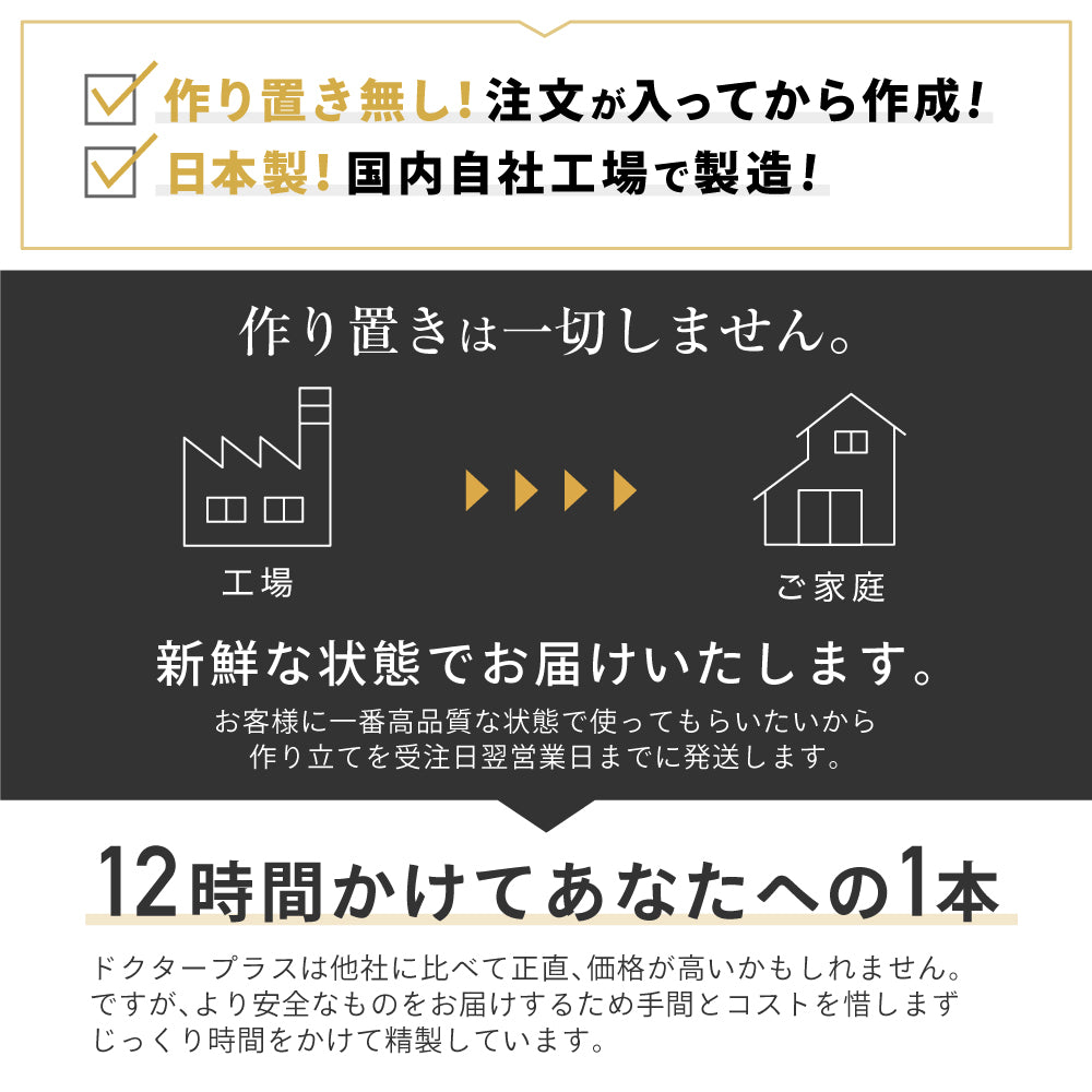 【100ml 5本セット】【正規品 日本製】 次亜塩素酸水 ドクタープラス エアー Dr.PLUS AIR