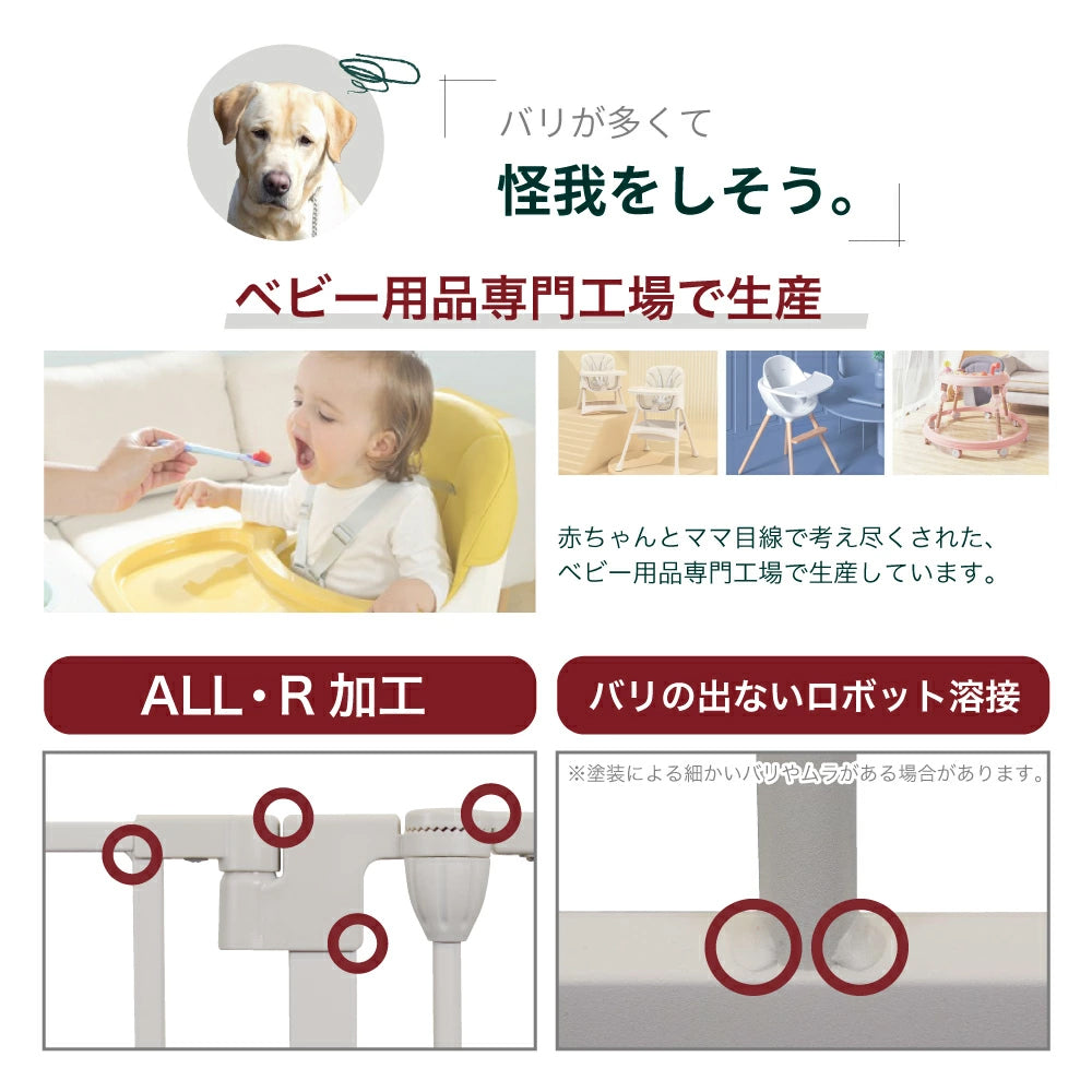 ペットケージ 【高さ92cm 大型犬対応バージョン】 DOGSAFE8L パネル8枚セット