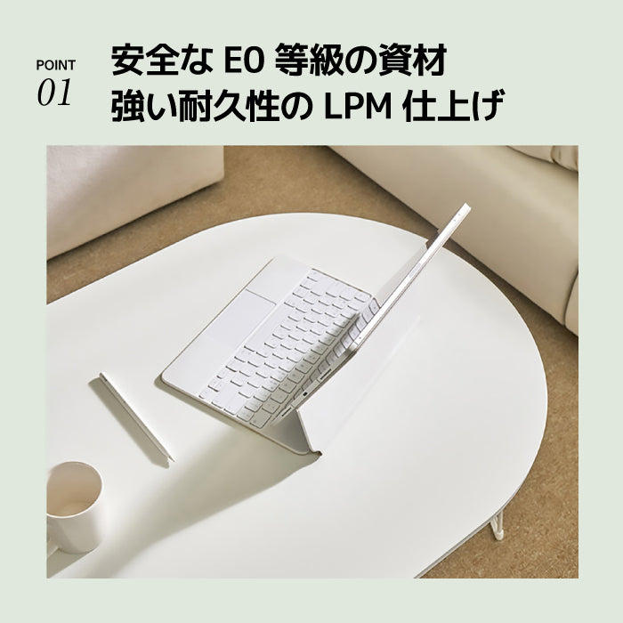 roomnhome 折りたたみテーブル テーブル 折りたたみ ローテーブル オリーブ 韓国インテリア 韓国家具 折れ脚 軽い 60cm幅 72cm幅 800cm幅 楕円 テーブル コンパクト インテリア カワイイ シンプル 折り畳み スチール脚 センターテーブル  [3サイズ3色]