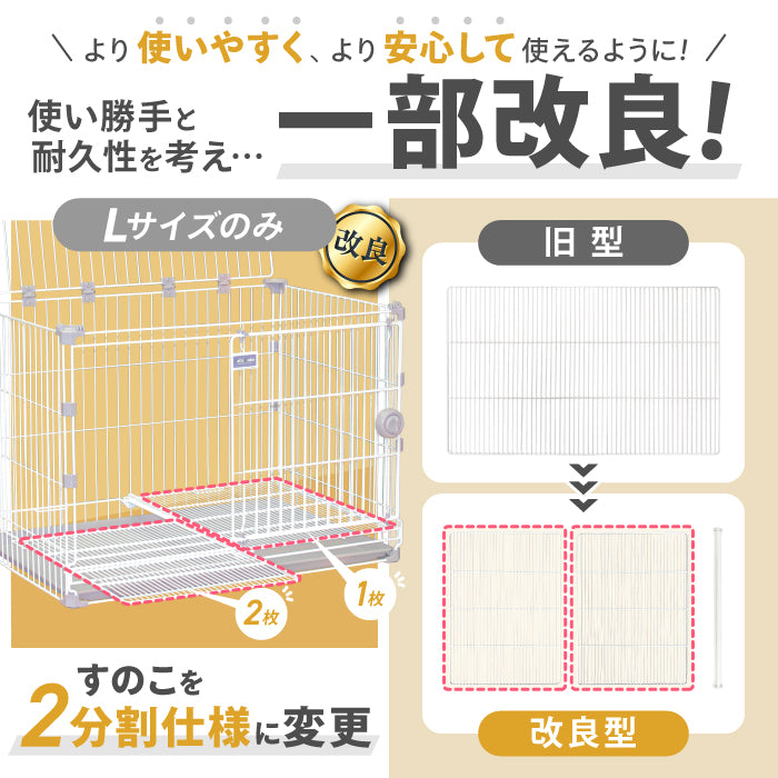 正規品【2or3個セット】【業務用OK】 カーボンスチール製 ペットケージ 猫 犬 うさぎ ゲージ ケージ ブリーダー 店舗用 ペットショップ トリミングサロン ペットホテル 犬舎