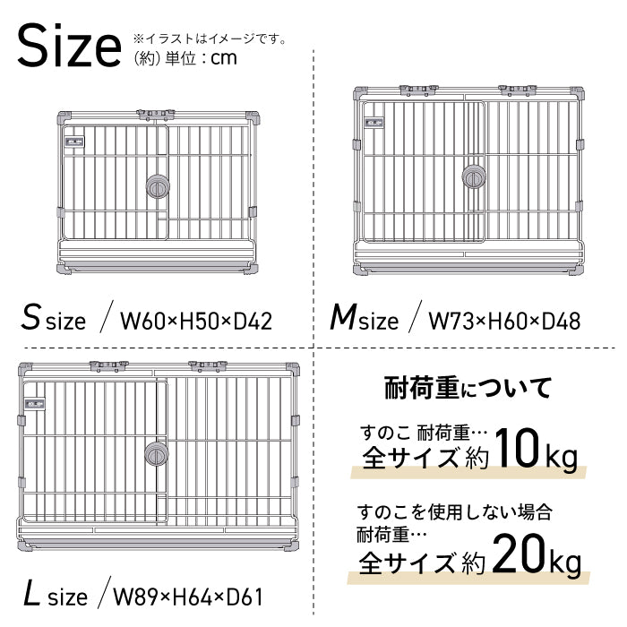 正規品【2or3個セット】【業務用OK】 カーボンスチール製 ペットケージ 猫 犬 うさぎ ゲージ ケージ ブリーダー 店舗用 ペットショップ トリミングサロン ペットホテル 犬舎