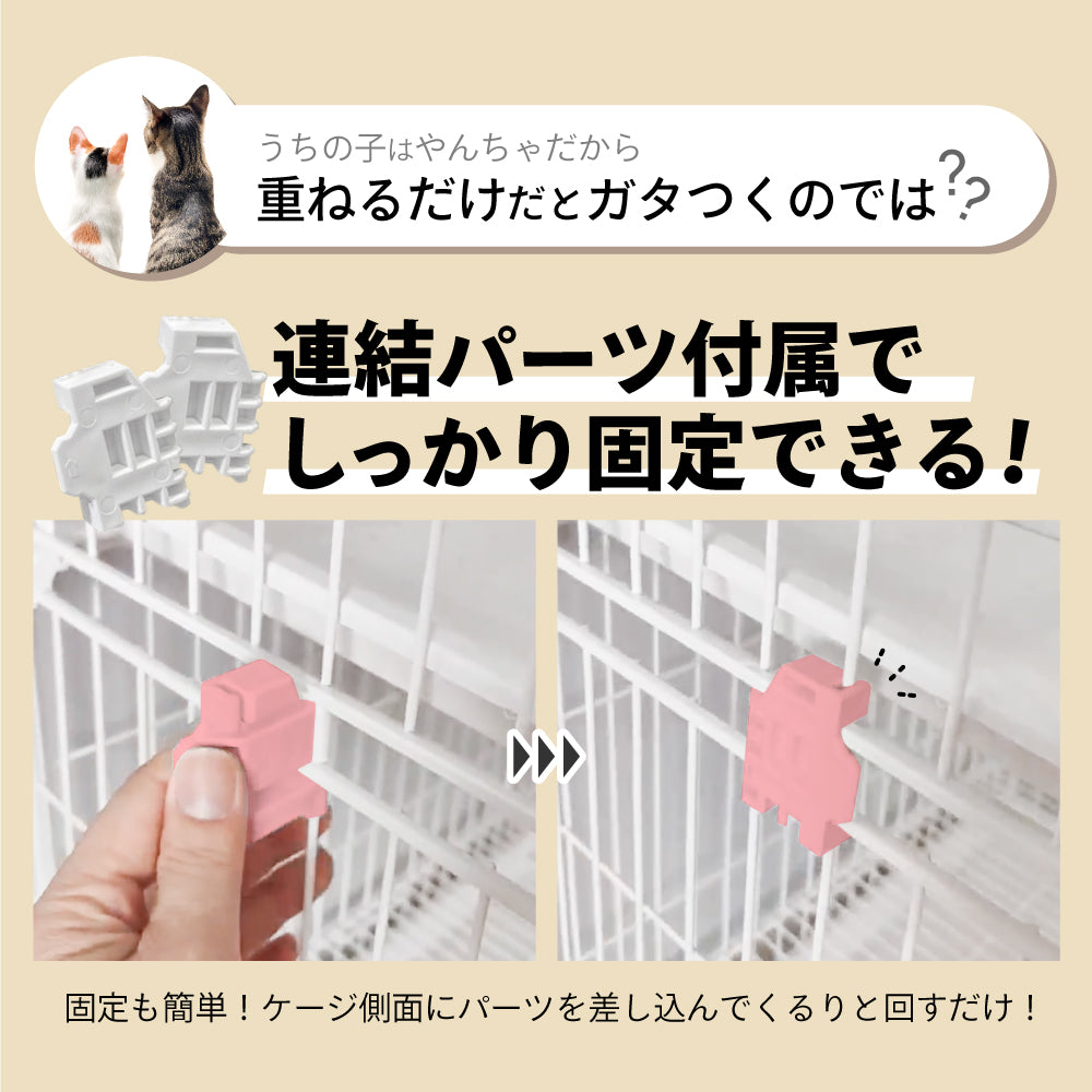 正規品【2or3個セット】【業務用OK】 カーボンスチール製 ペットケージ 猫 犬 うさぎ ゲージ ケージ ブリーダー 店舗用 ペットショップ トリミングサロン ペットホテル 犬舎